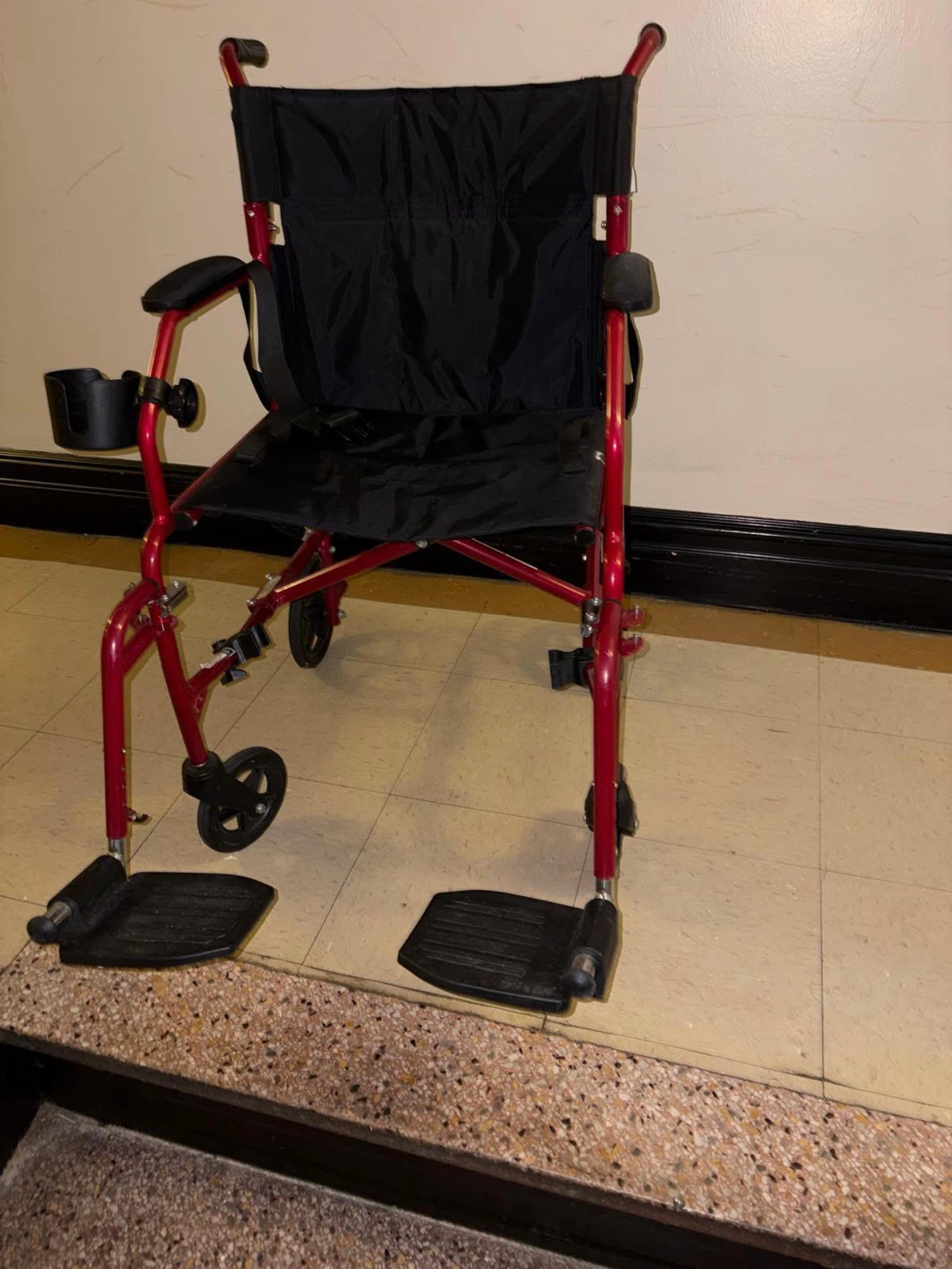 Medline Lightweight Transport Wheelchair