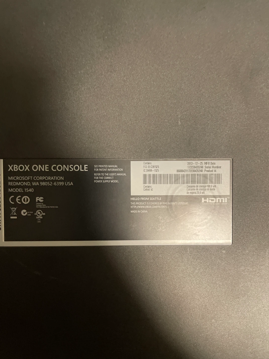 Xbox 1 console - photo 3