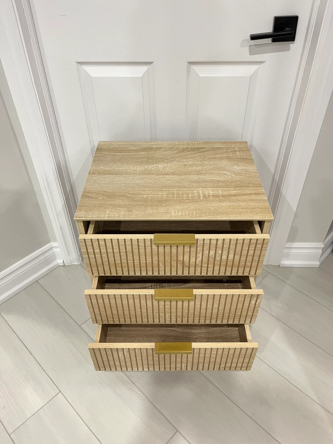 New 3-Drawer Wood Night Stand - photo 3