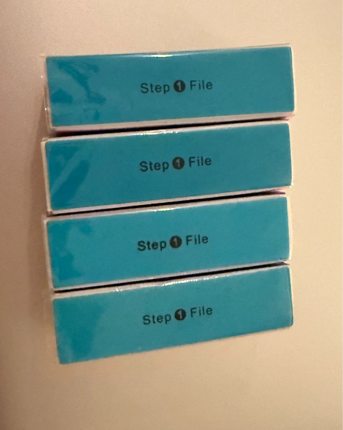 Set of 4 Nail Buffing Blocks (Steps 1-4)