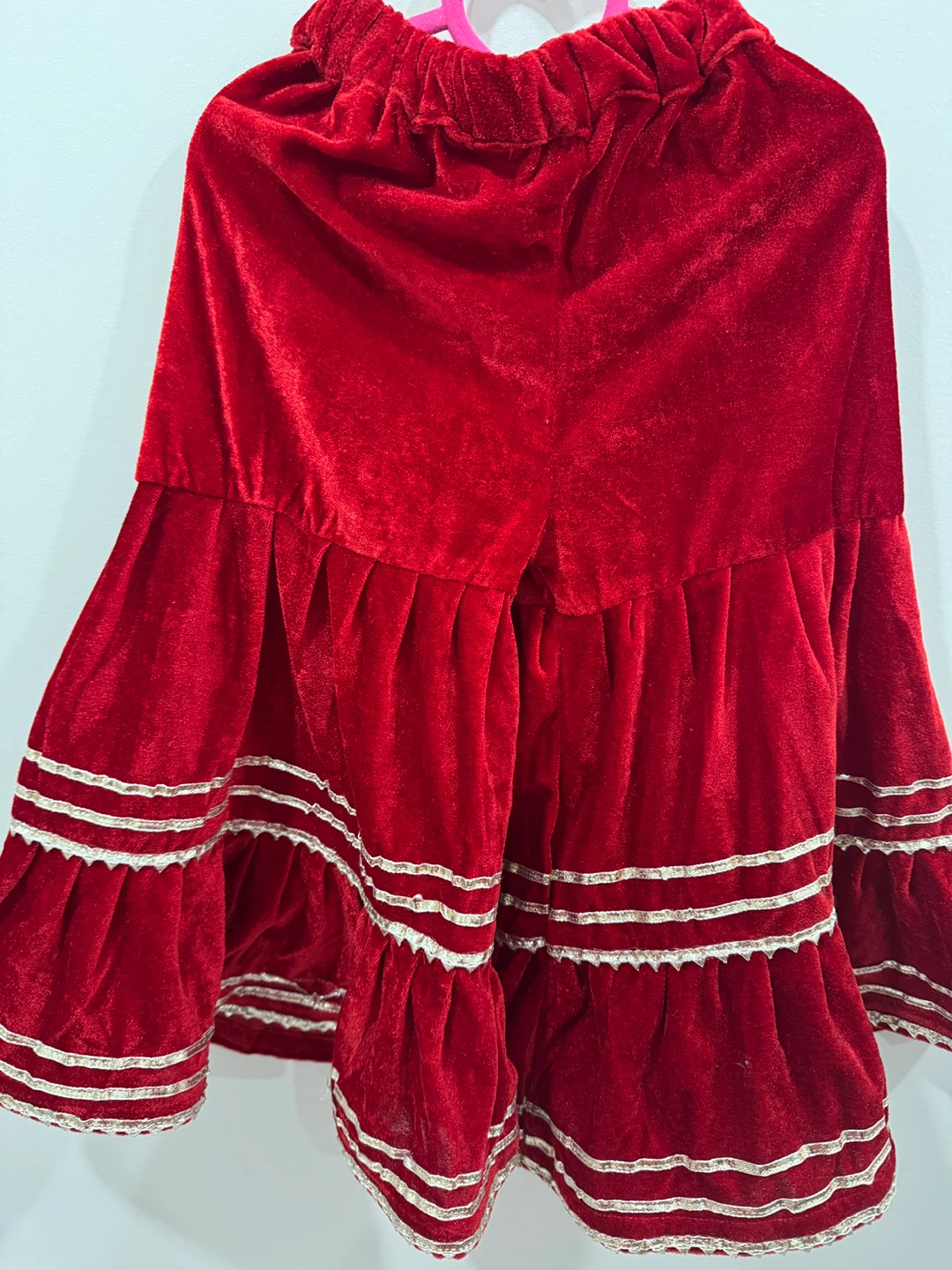 Toddler girl Velvet Dress with Dupatta, Size: 2-3yr - photo 4