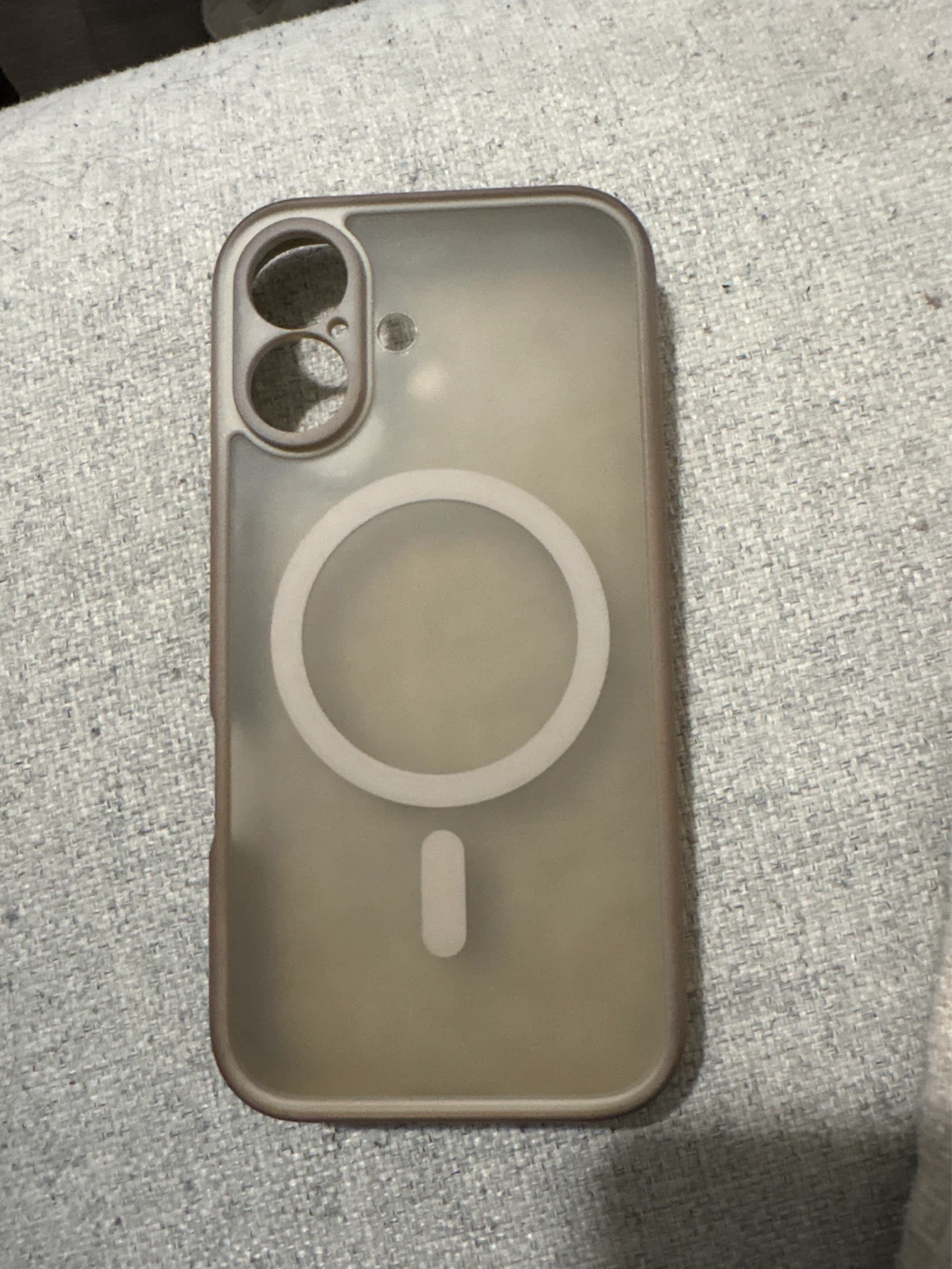Frosted Clear Magsafe Phone Case