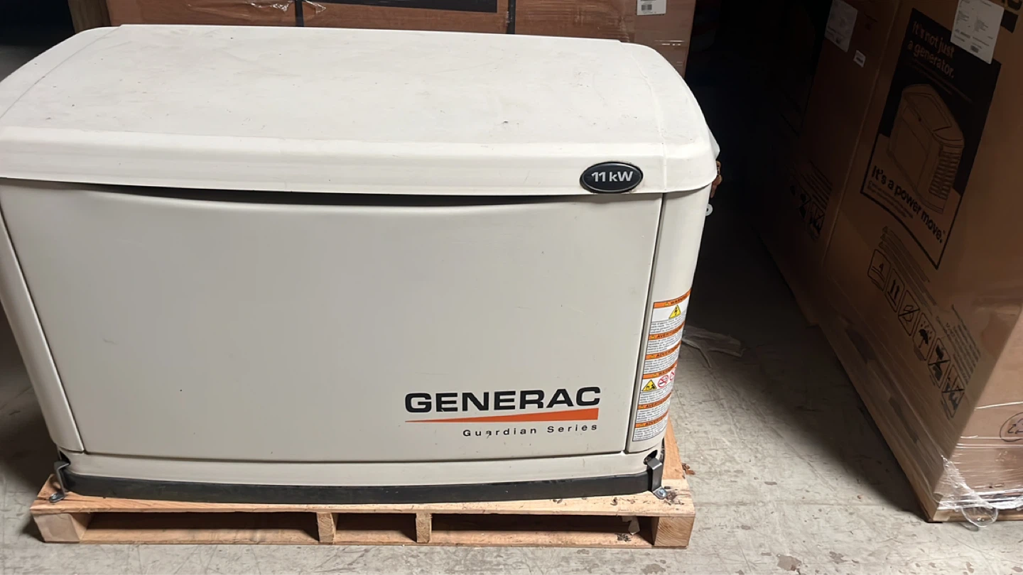 Generac Generators Lightly Used