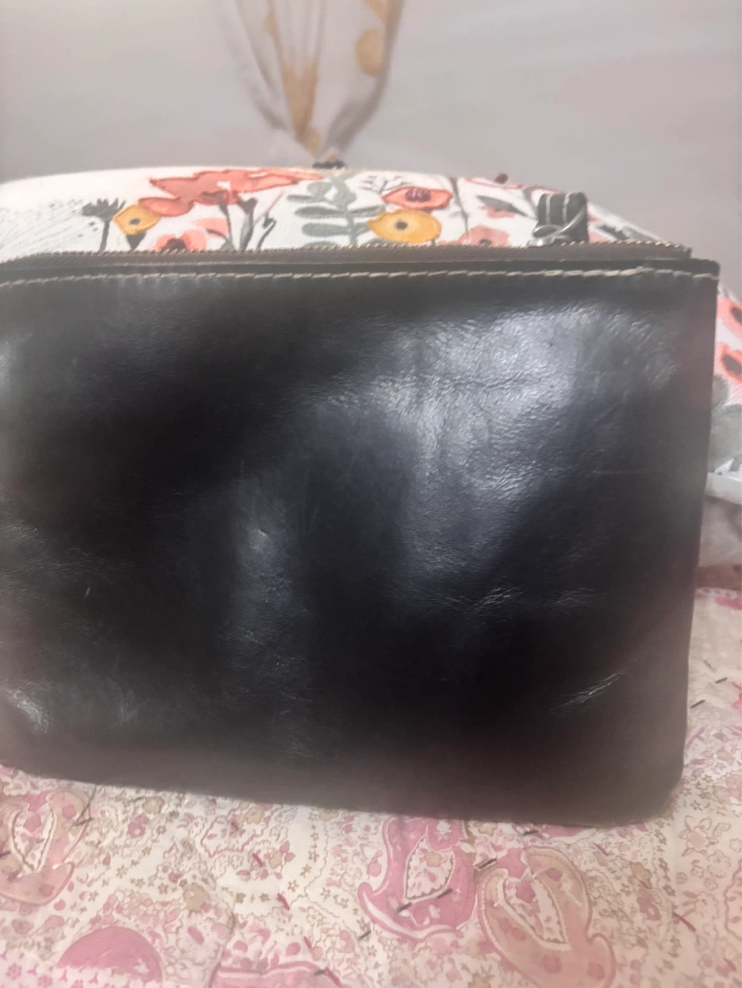 Patricia Nash Black Tooled Leather Wristlet - photo 2