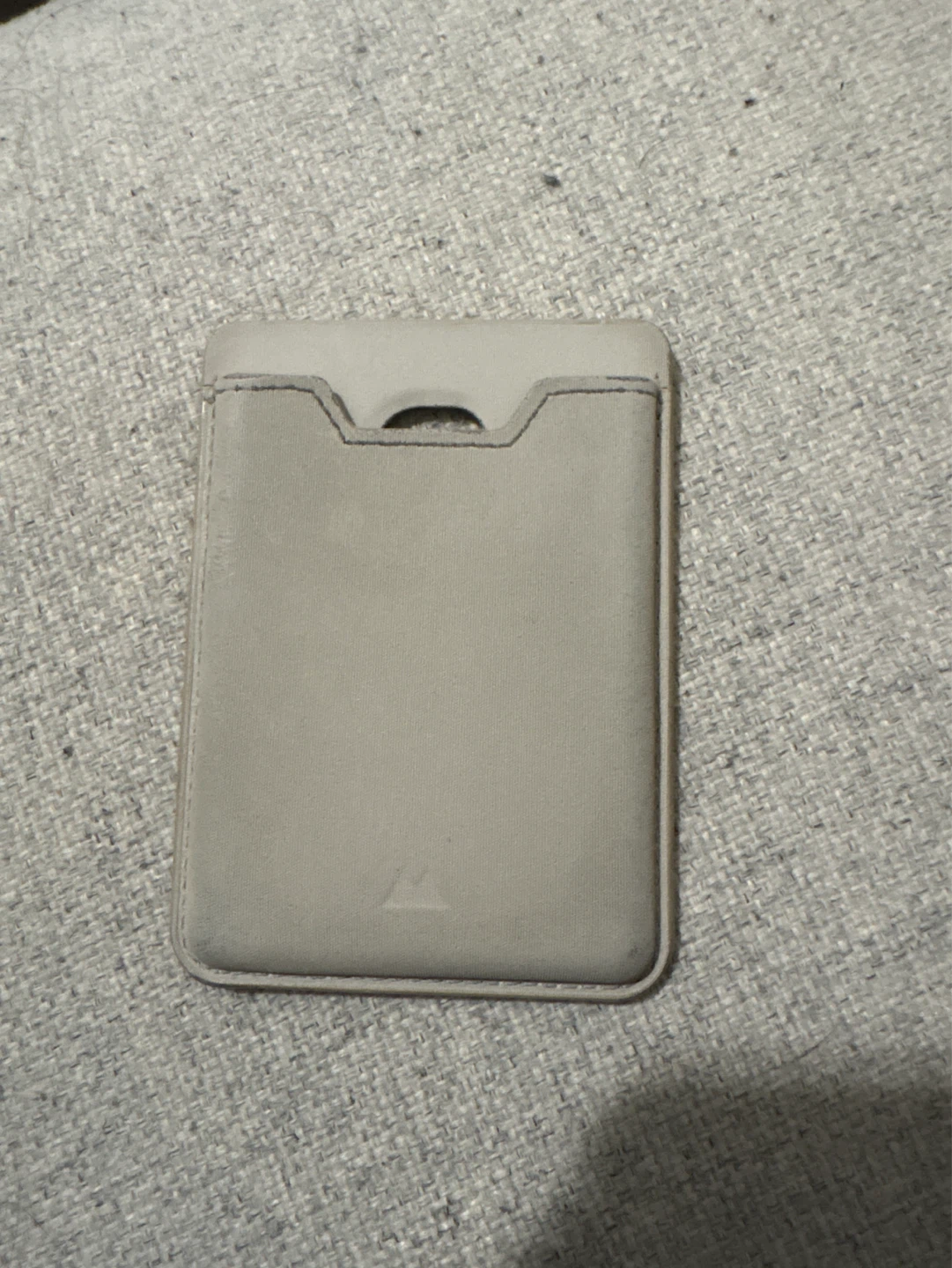 Grey Card Holder Pouch
