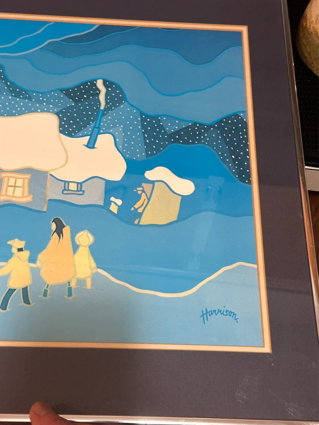 Ted Harrison Canadian Artist Northern Transport - photo 5