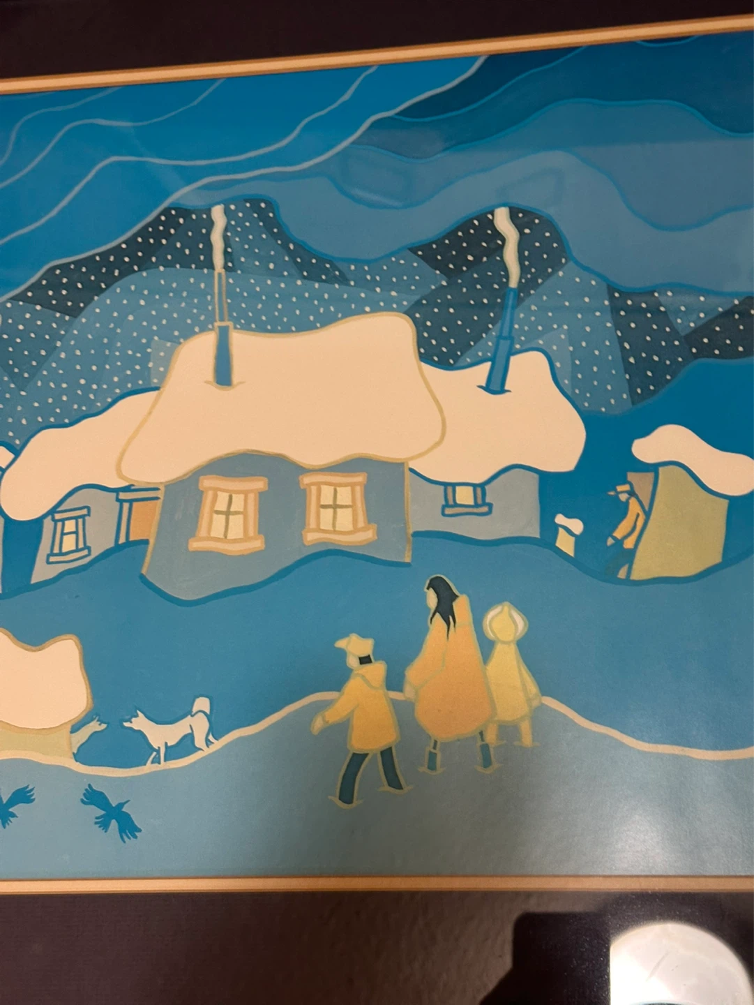 Ted Harrison Canadian Artist Northern Transport - photo 4