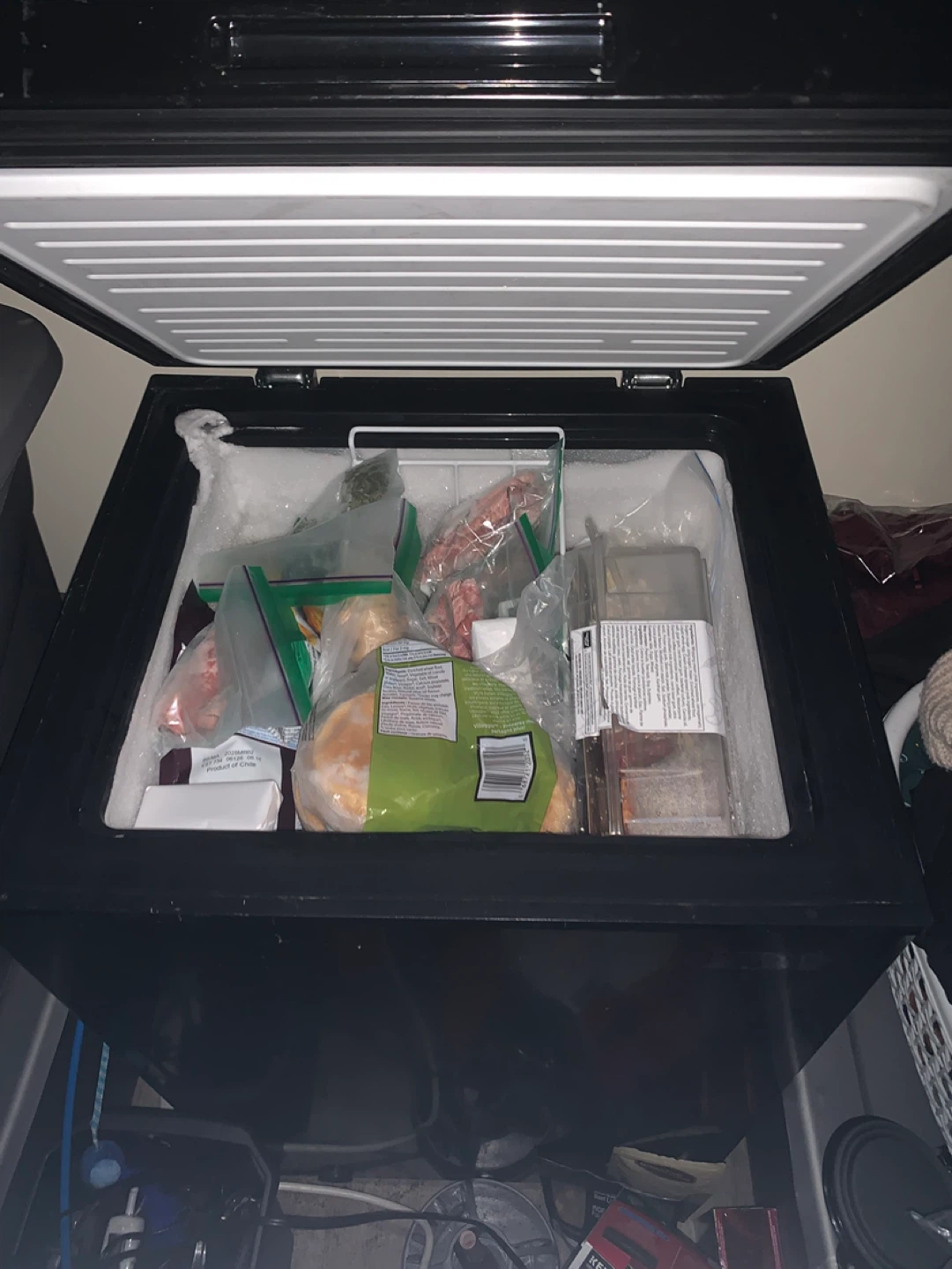 Black Chest Freezer
