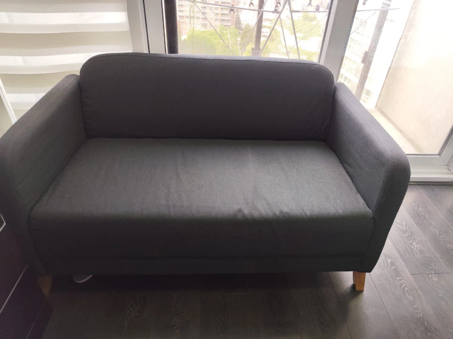 Dark Grey Ikea sofa for sell