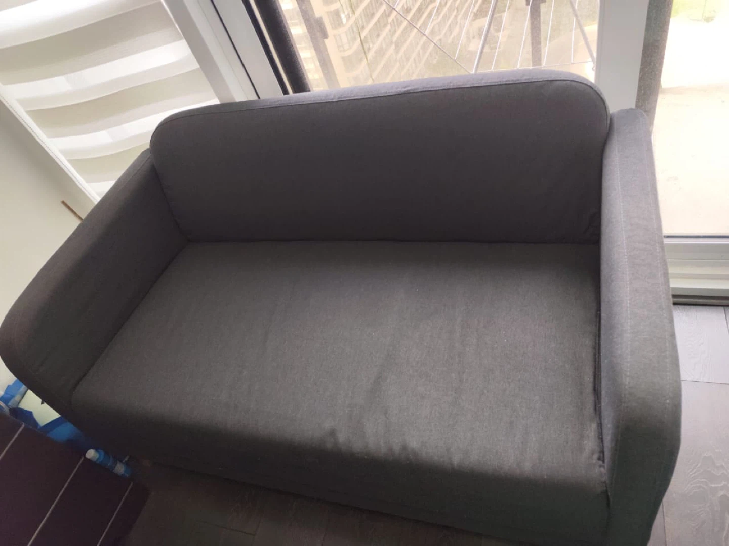 Dark Grey Ikea sofa for sell - photo 2