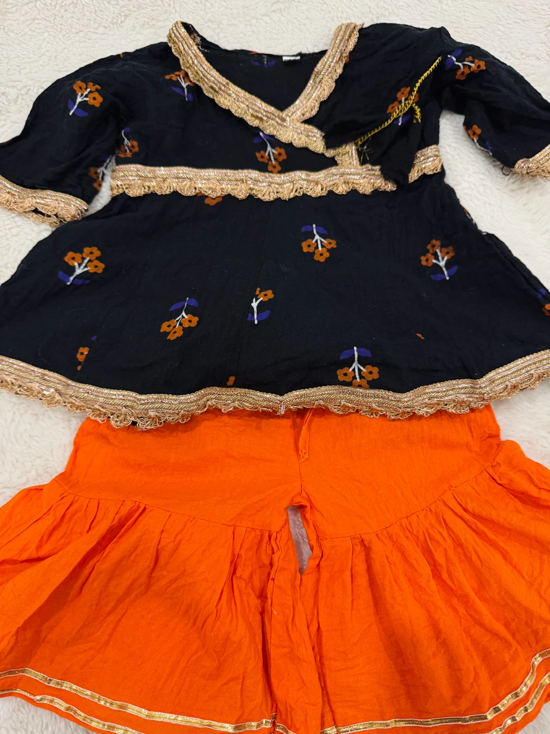 Baby Girls' Kurti and Sharara Set, size: 6-12m