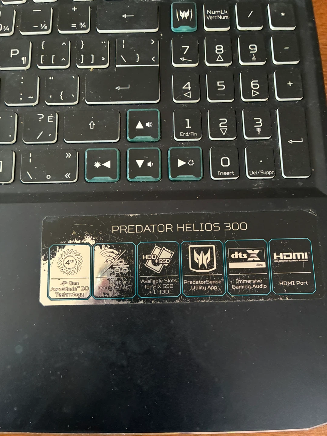 Acer Predator Helios 300 Laptop Gaming console AS IS Donlands - photo 2