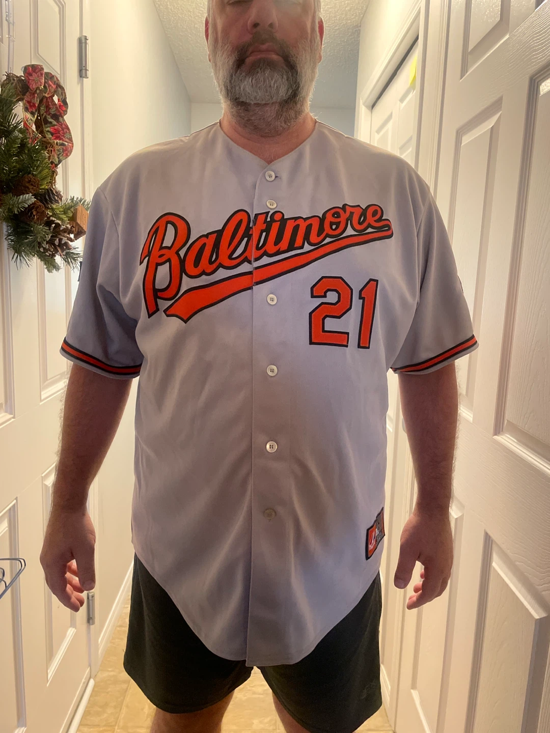 Majestic Baltimore Orioles Markakis #21 Baseball Jersey