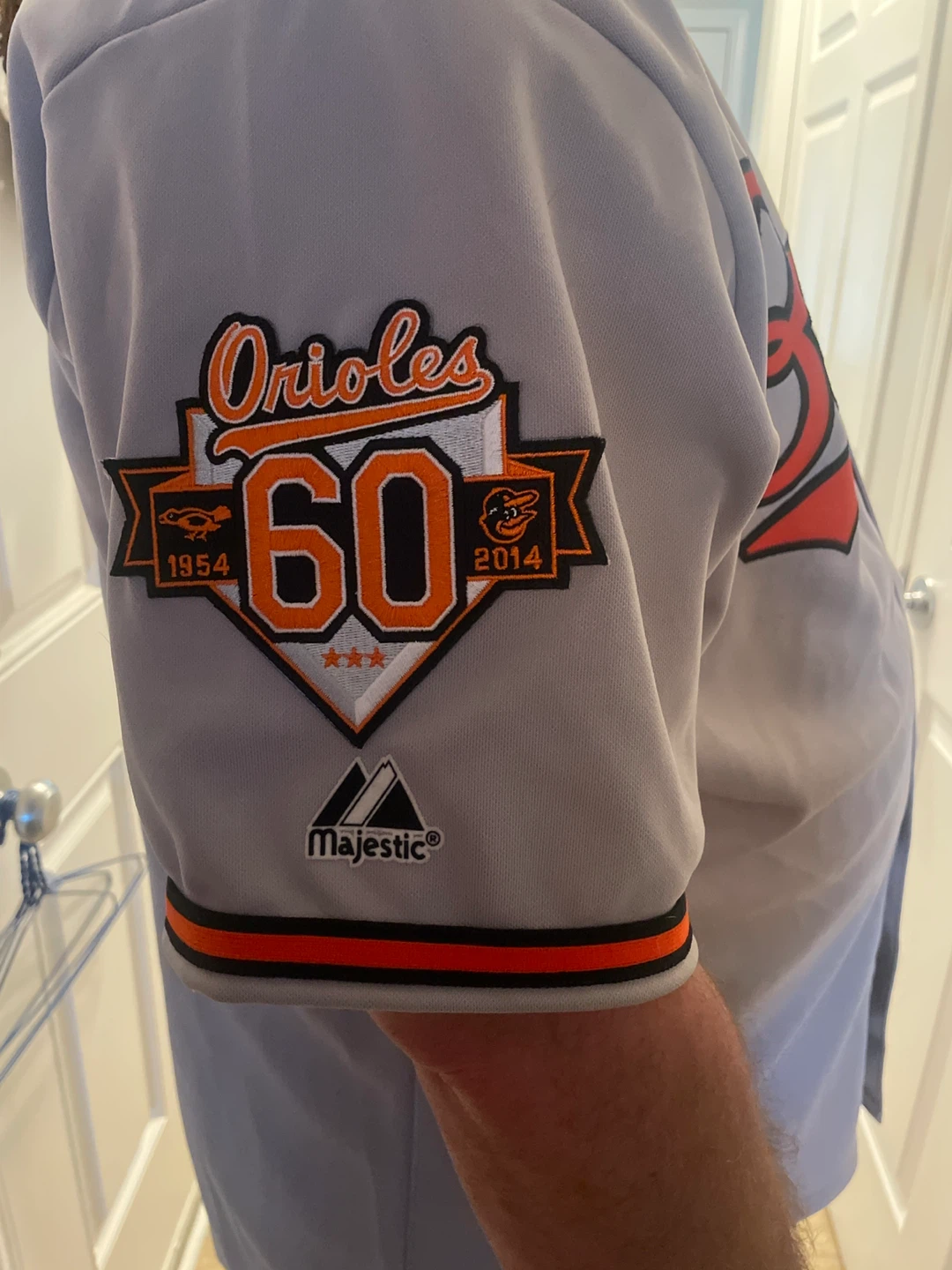 Majestic Baltimore Orioles Markakis #21 Baseball Jersey - photo 3