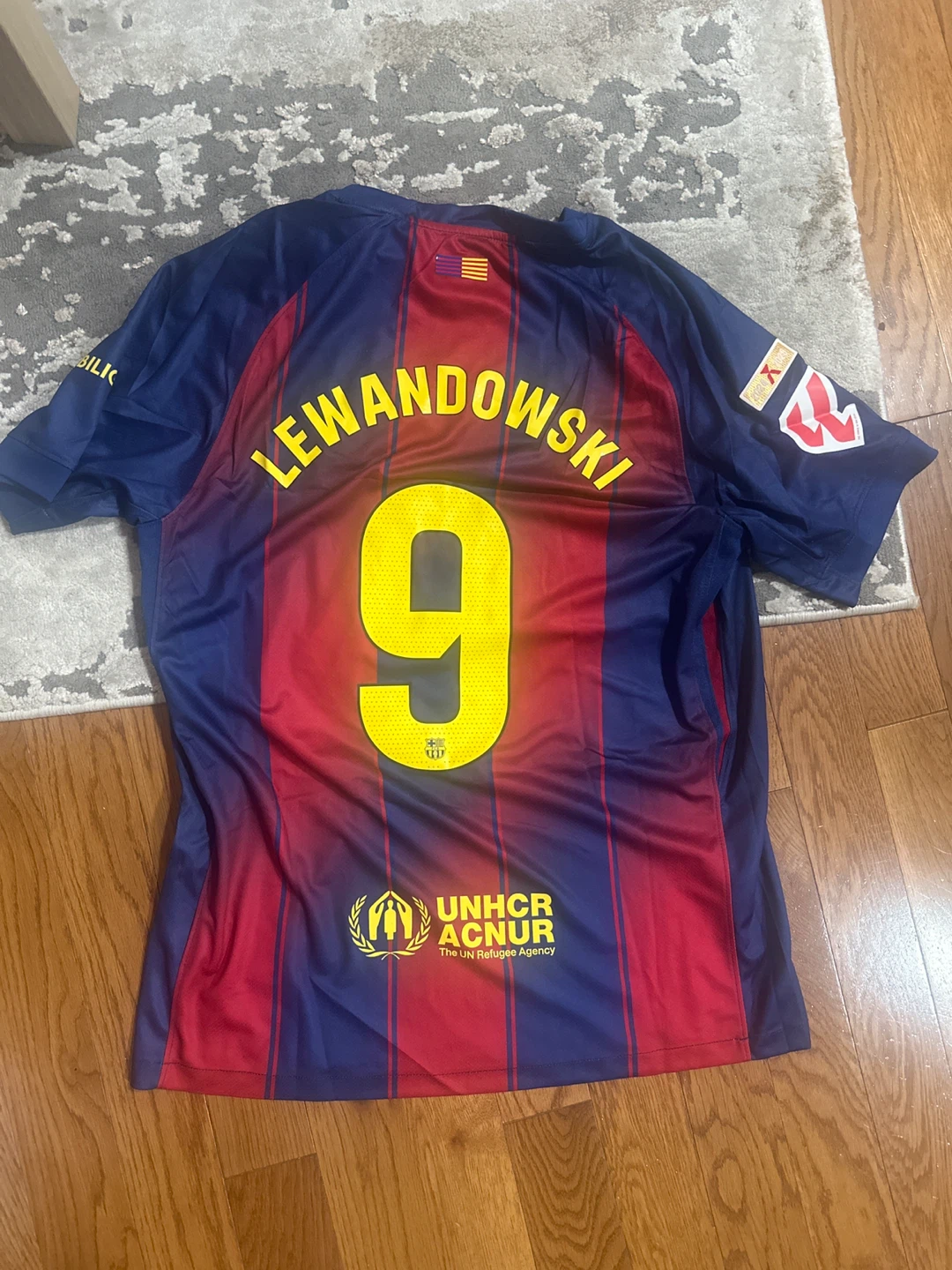 New FC Barcelona Lewandowski Jersey - photo 3