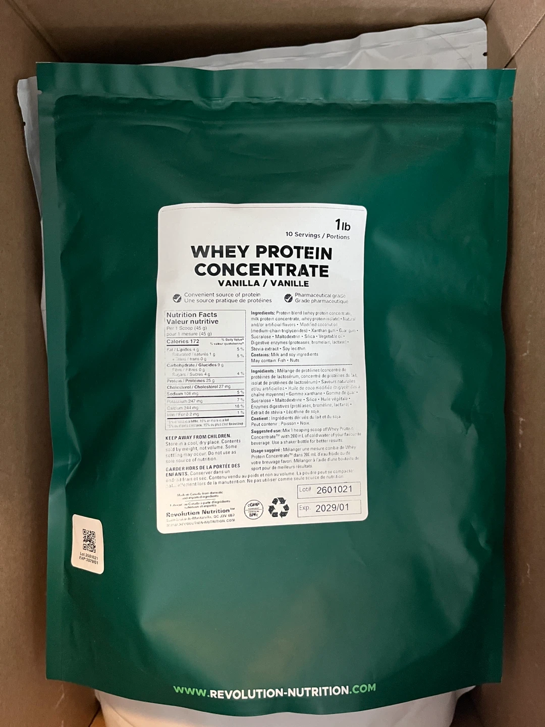Whey Protein Concentrate Vanilla - photo 2