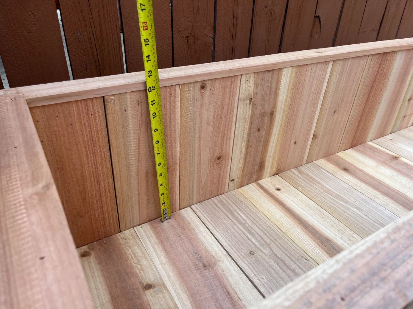Wooden Raised Garden Bed Planter with Shelf - photo 5