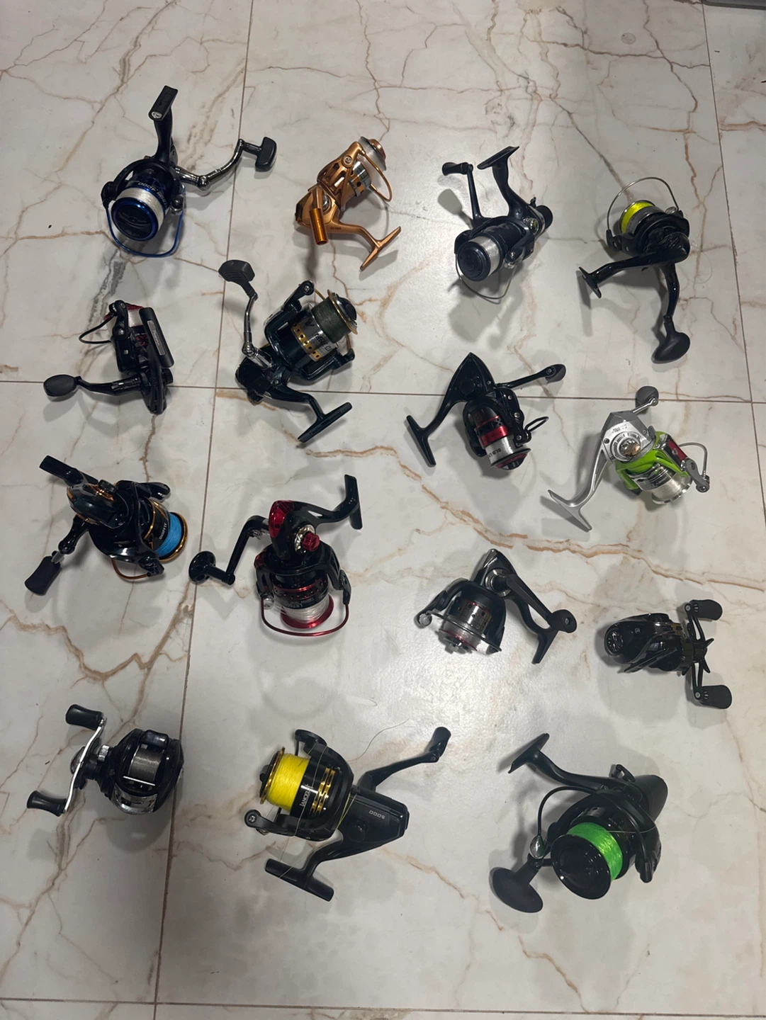 Assorted Fishing Reels