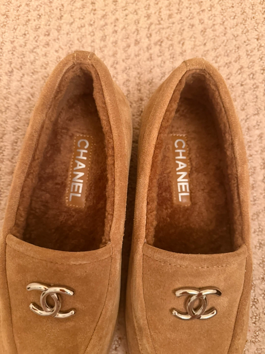 Suede Loafers Size 35C fits US 5.5 - photo 2