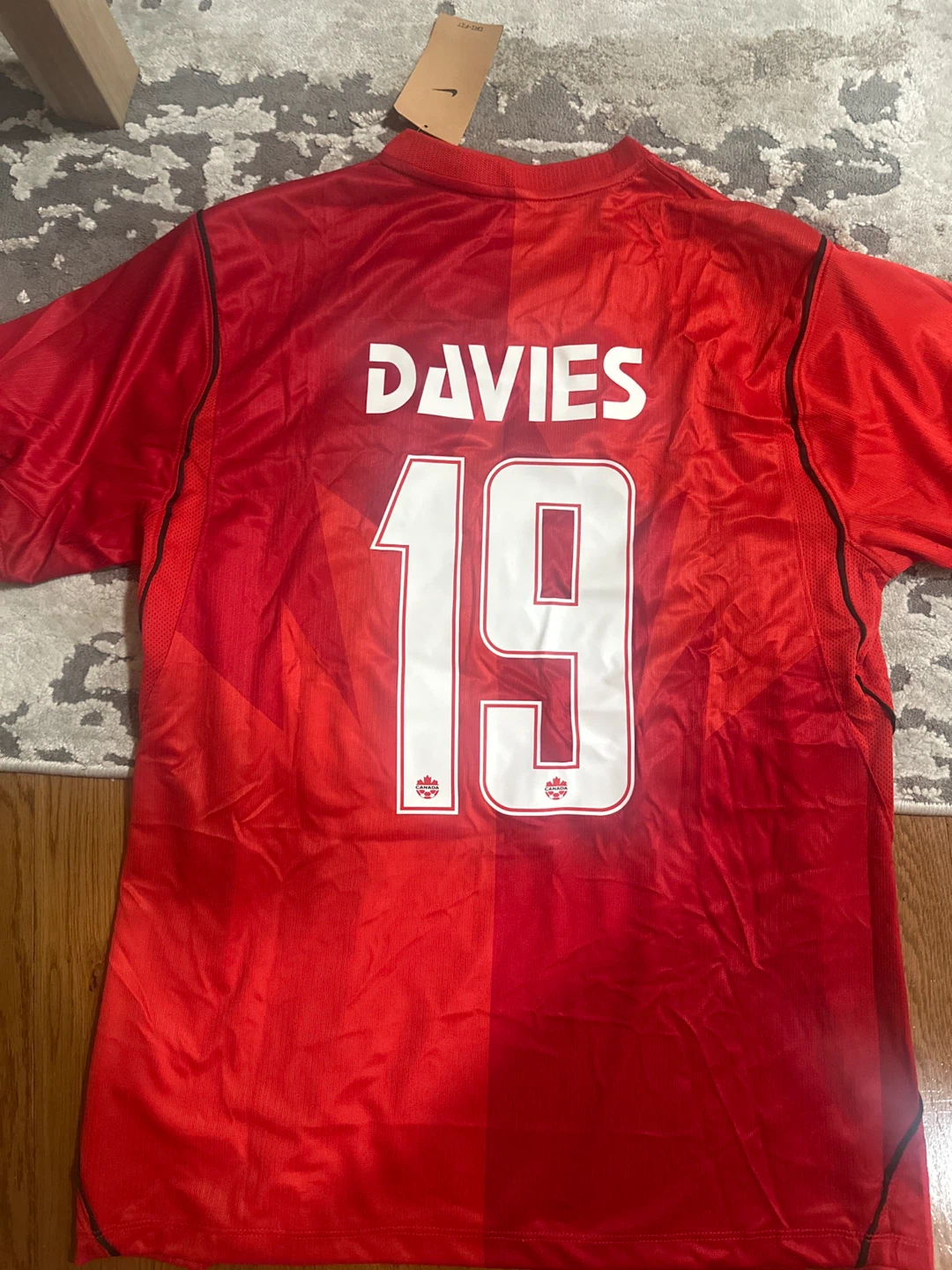 Nike Canada Soccer Jersey Davies - photo 3