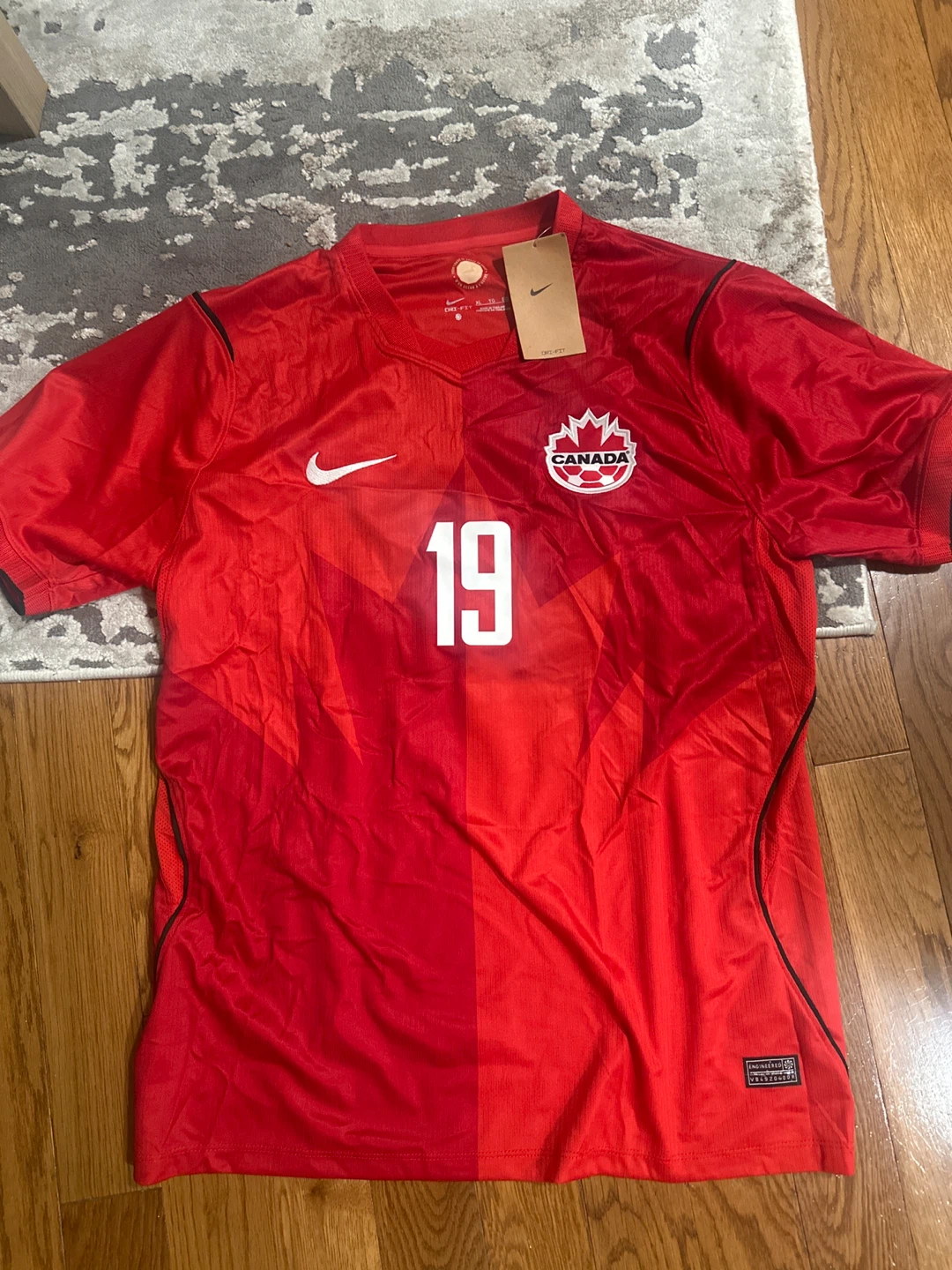 Nike Canada Soccer Jersey Davies