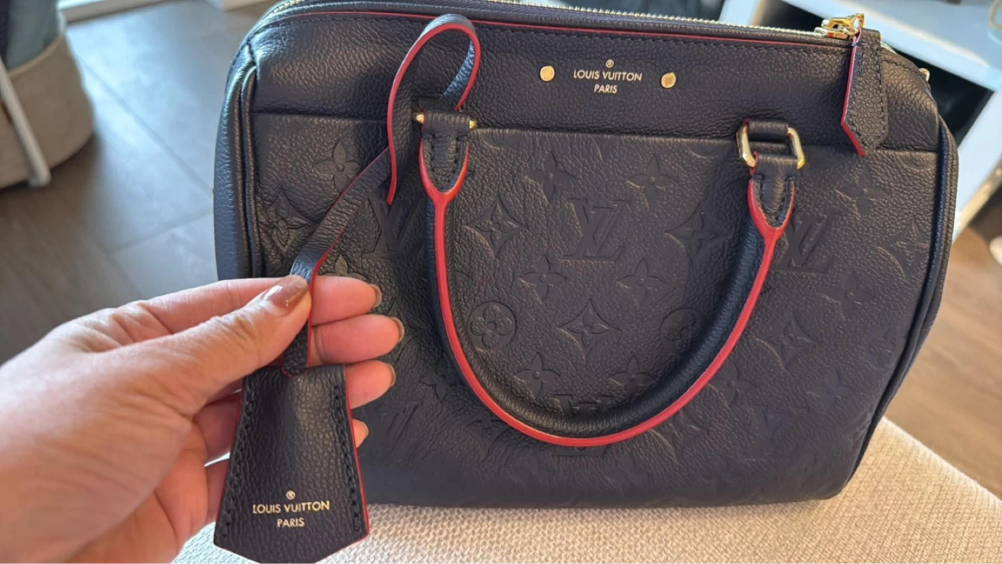 Louis Vuitton Monogram Empreinte Speedy Bandoulière Bag - photo 3