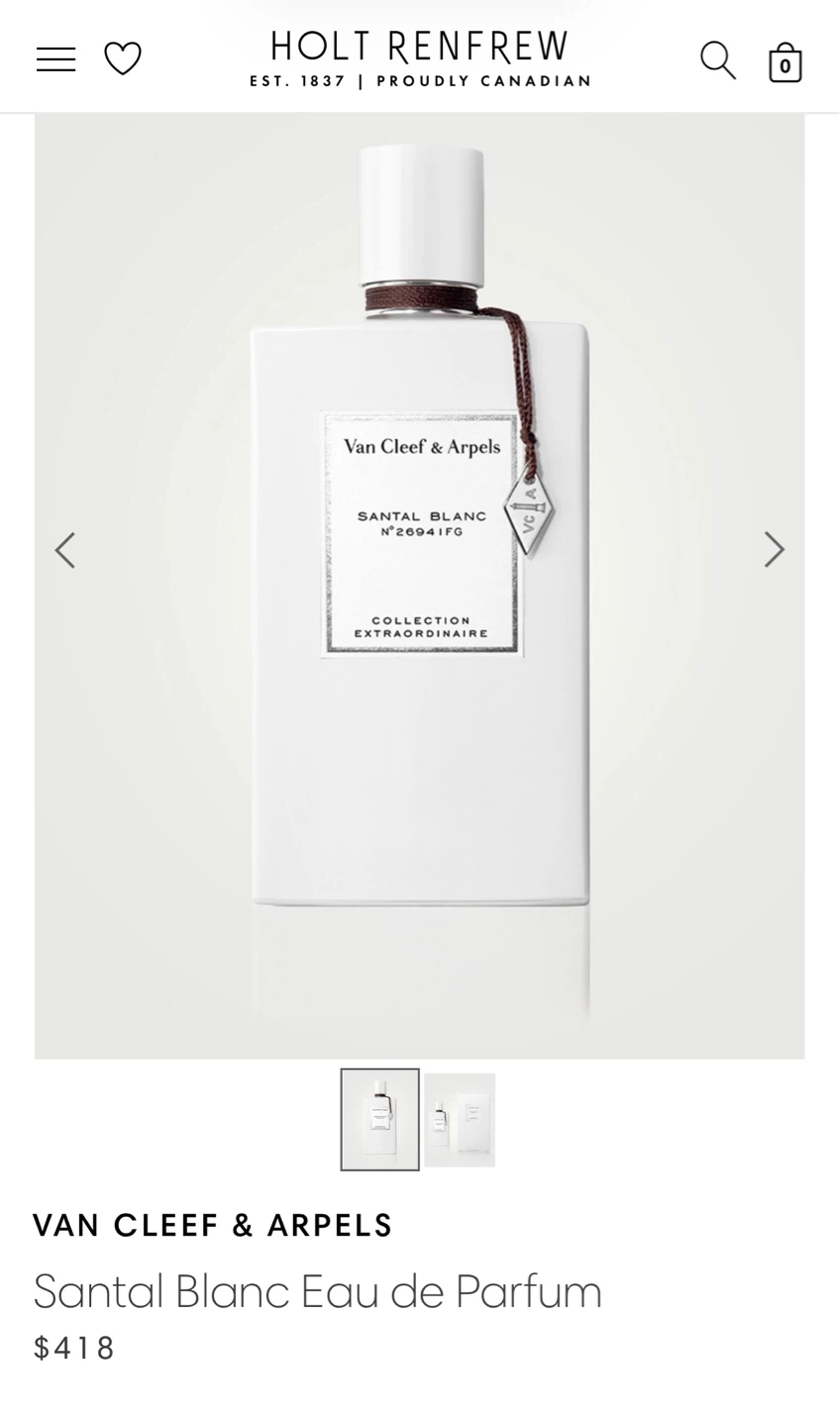 Van Cleef & Arpels Oud Blanc Eau de Parfum 75ml - photo 2