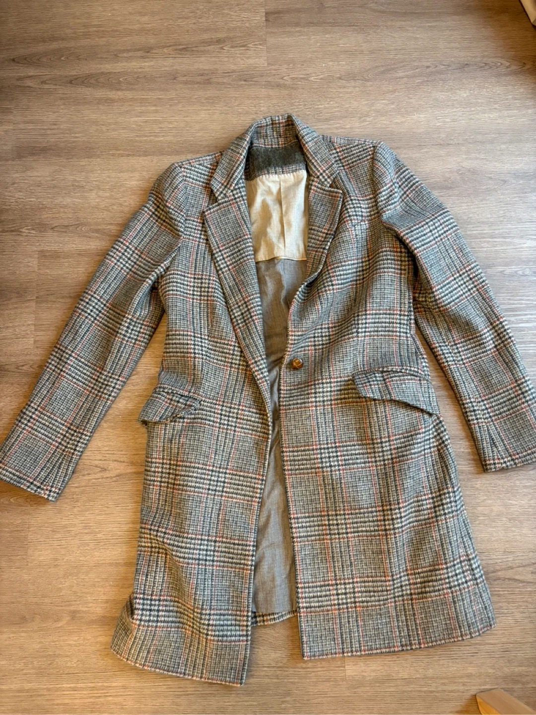 Vintage Tweed Car Coat, Bought From Europe