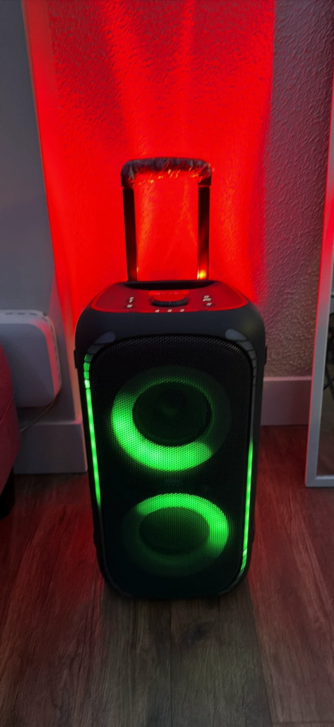 Onn Portable Bluetooth Speaker with Lights