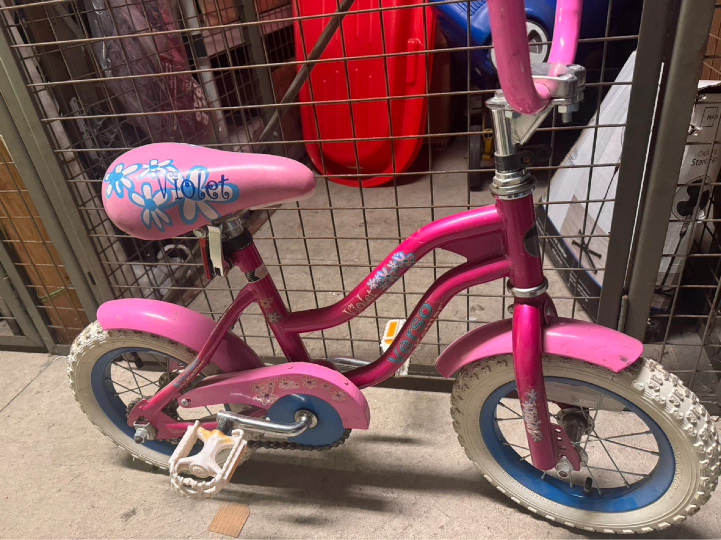 Kids' Pink Violet Bicycle