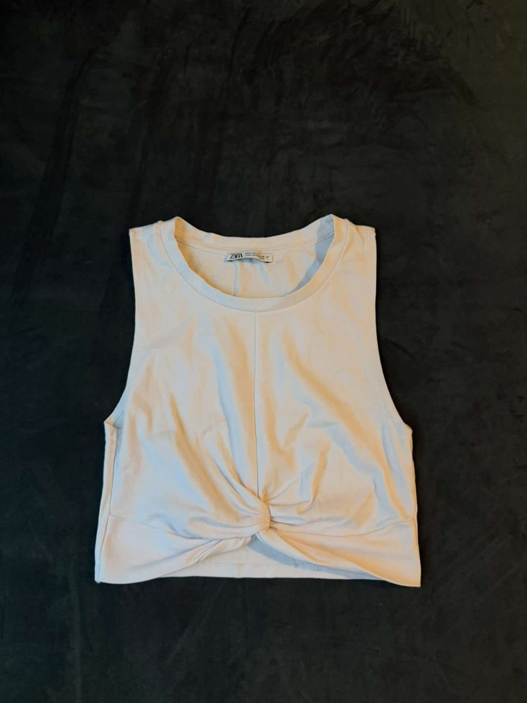 Zara Twist Front Crop Top