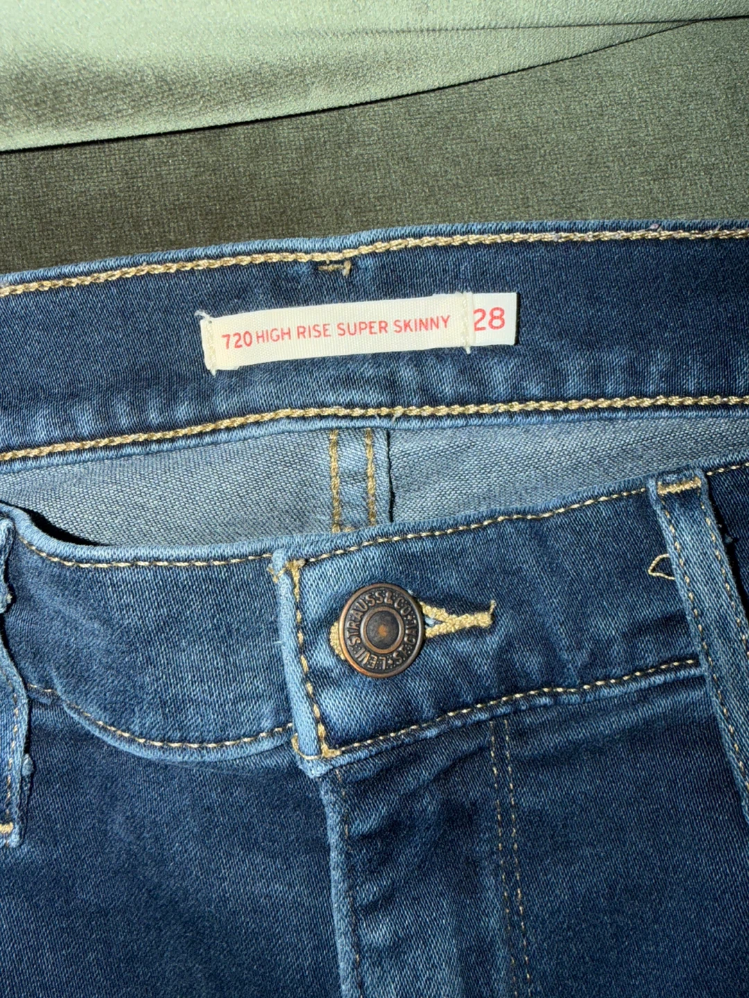 Levi's 720 High Rise Super Skinny Jeans - photo 3