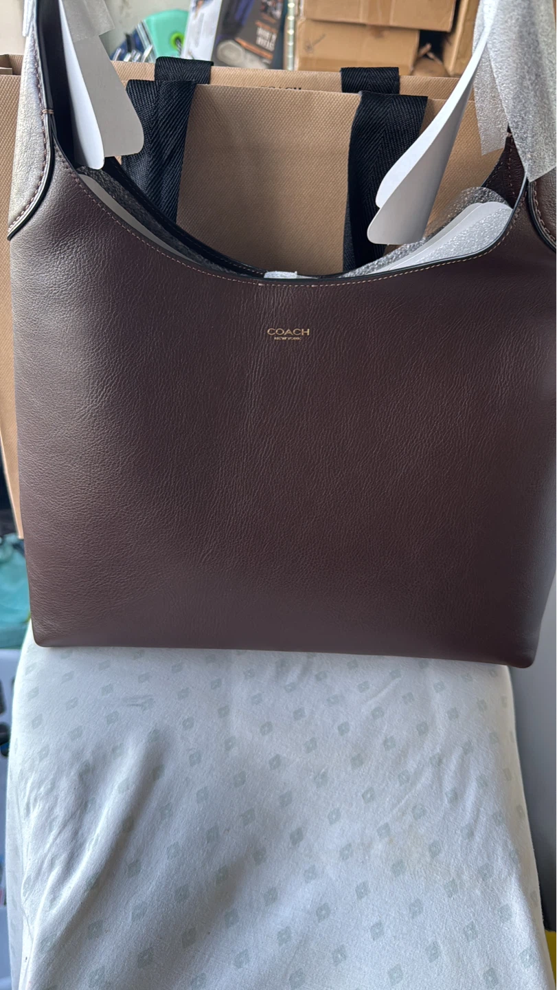 Coach Brooklyn Shoulder Bag 34 Brass/Maple