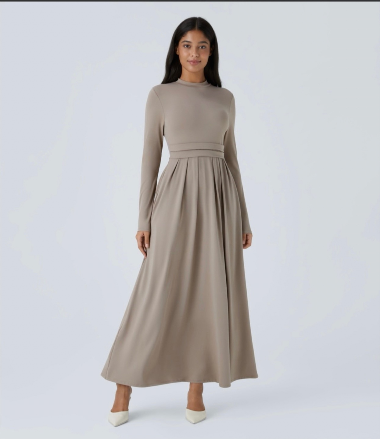 Women's Long Sleeve Maxi Dress