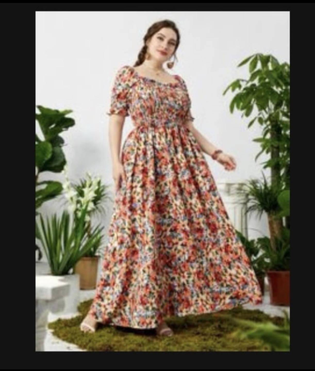 Women's Floral Maxi Dress