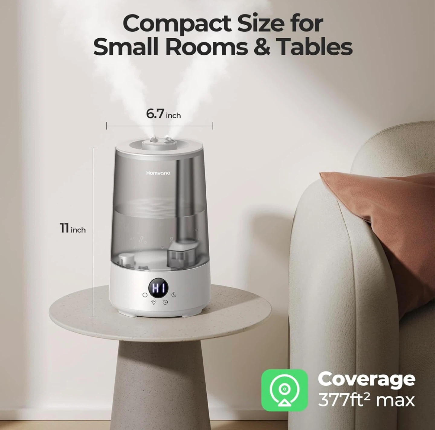 Homvana Aroma Humidifier (3.6L) - photo 3
