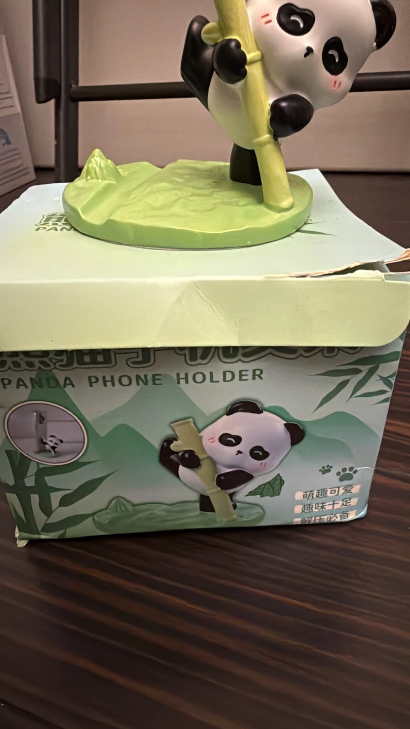 Cute Panda Phone Holder - photo 2