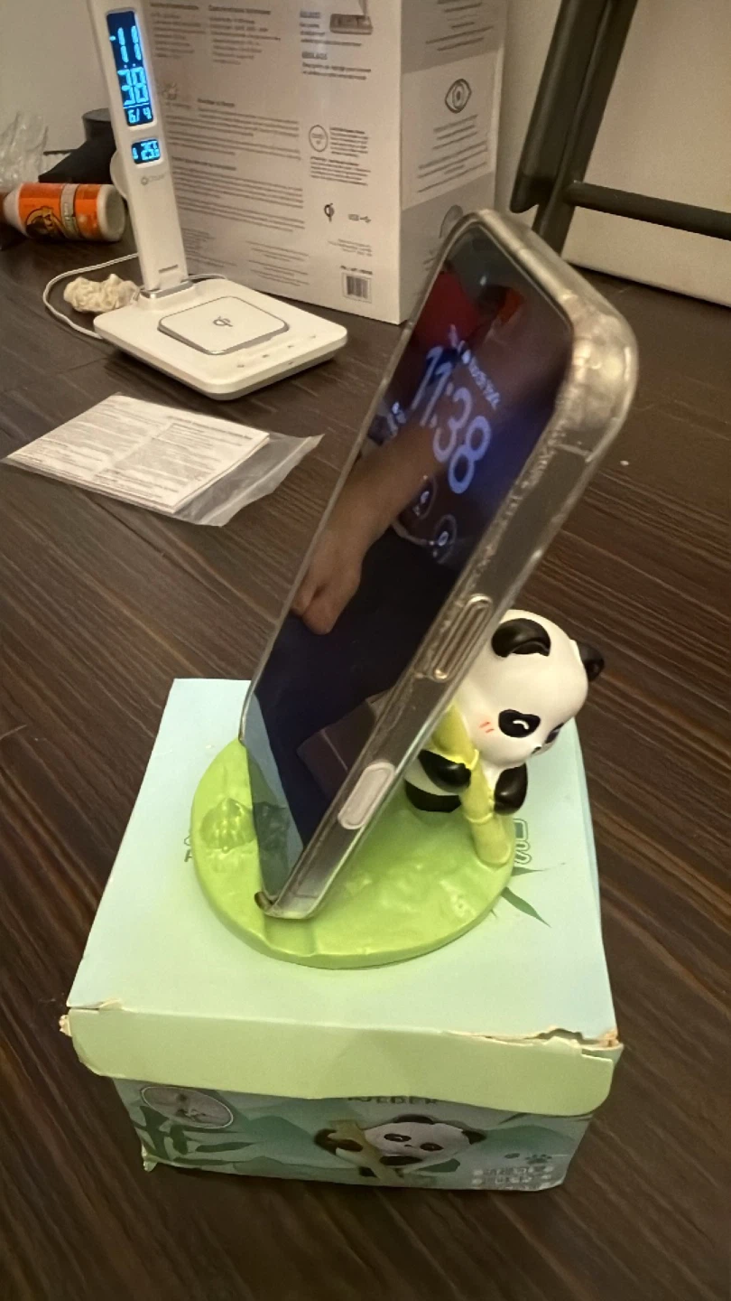 Cute Panda Phone Holder - photo 3