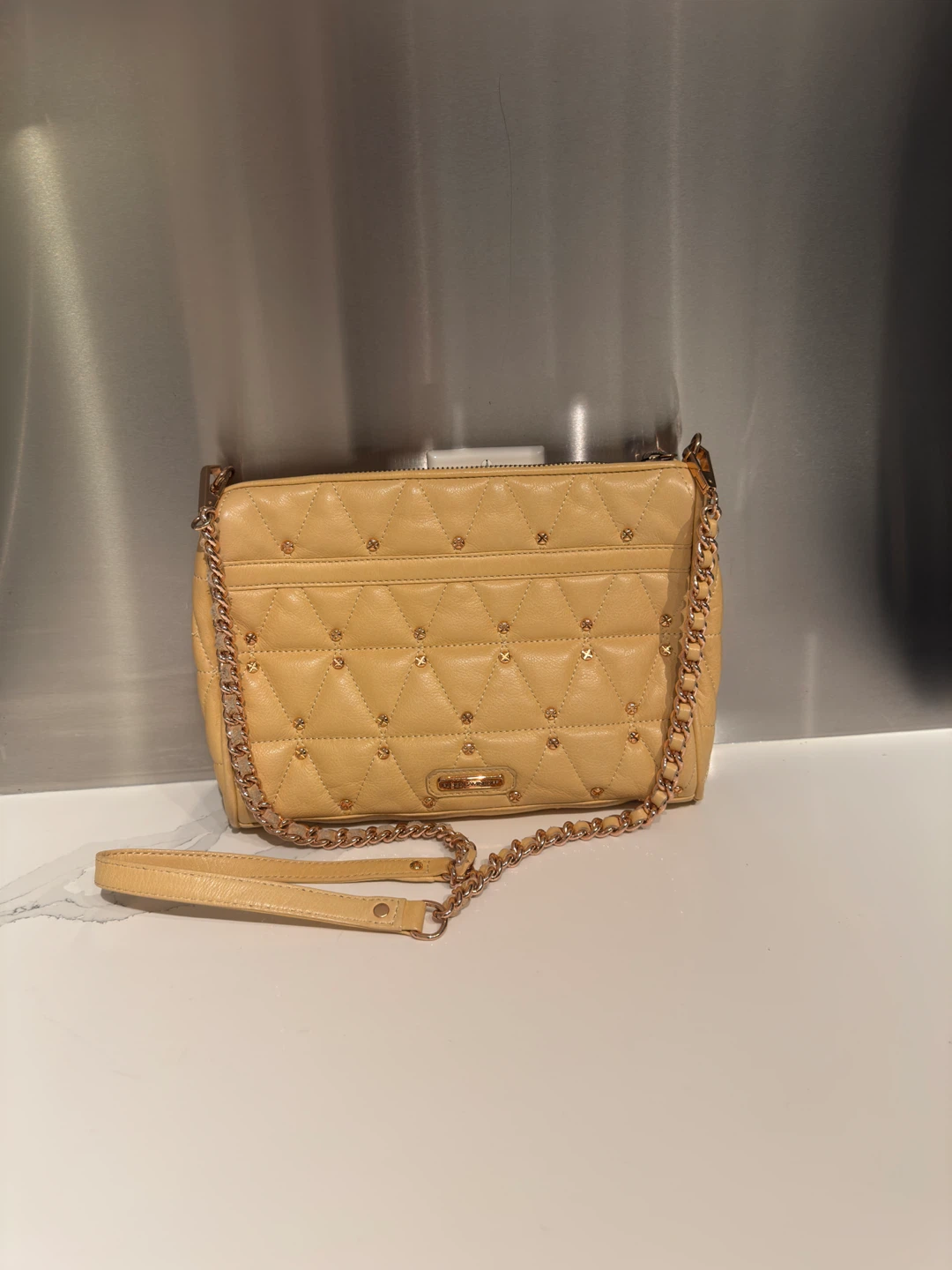 Rebecca Minkoff Quilted Leather Crossbody Bag