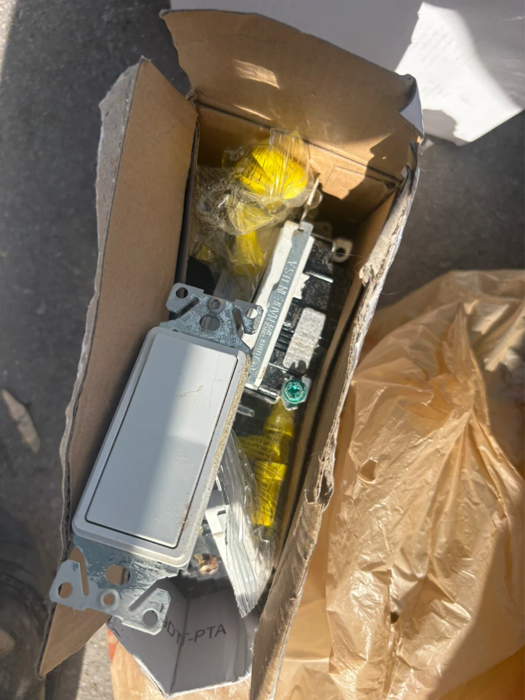 Assorted Electrical Switches and Plates
