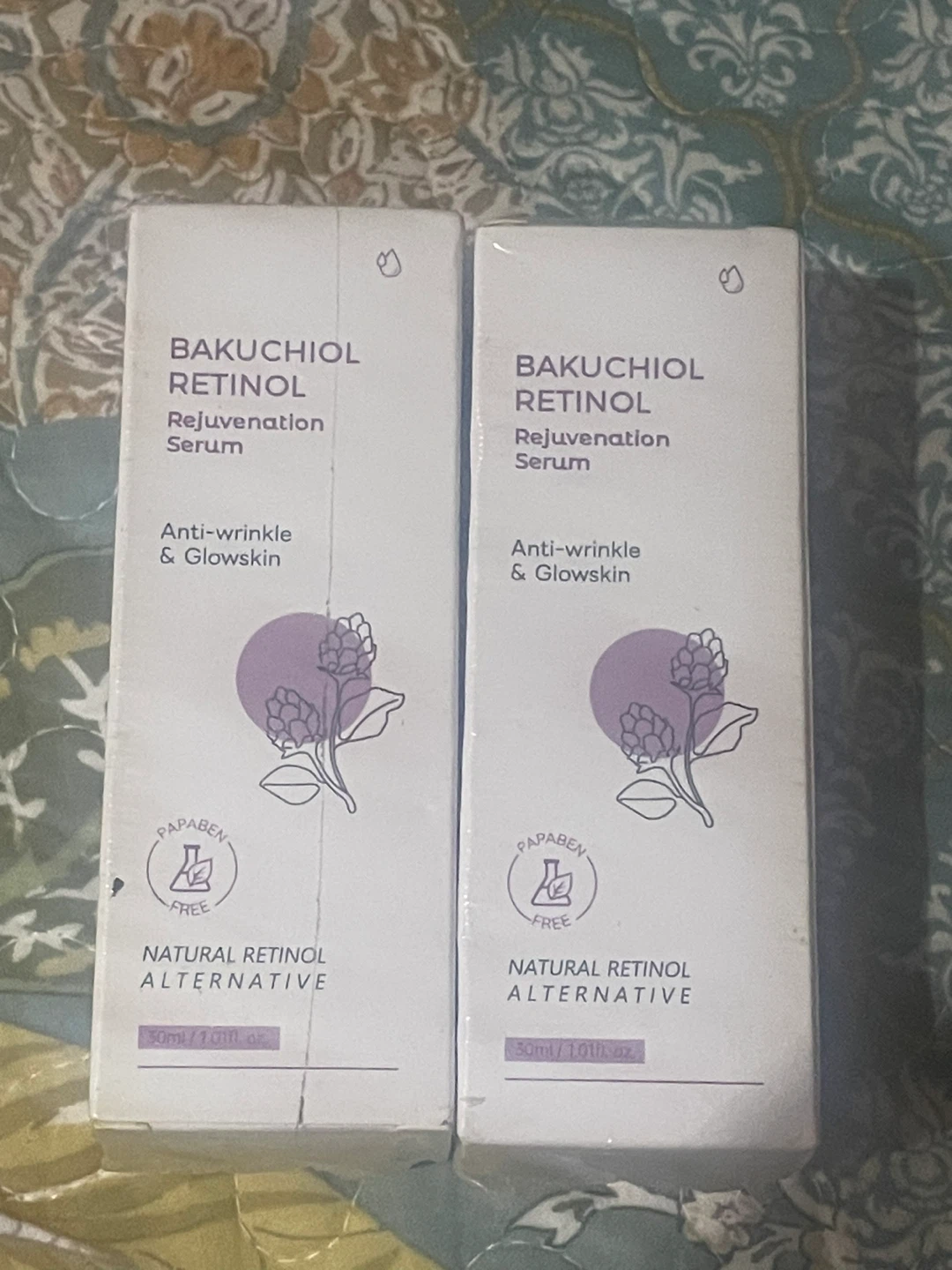 Bakuchiol Retinol Rejuvenation Serum - 2 x 30ml/1.01 fl.oz