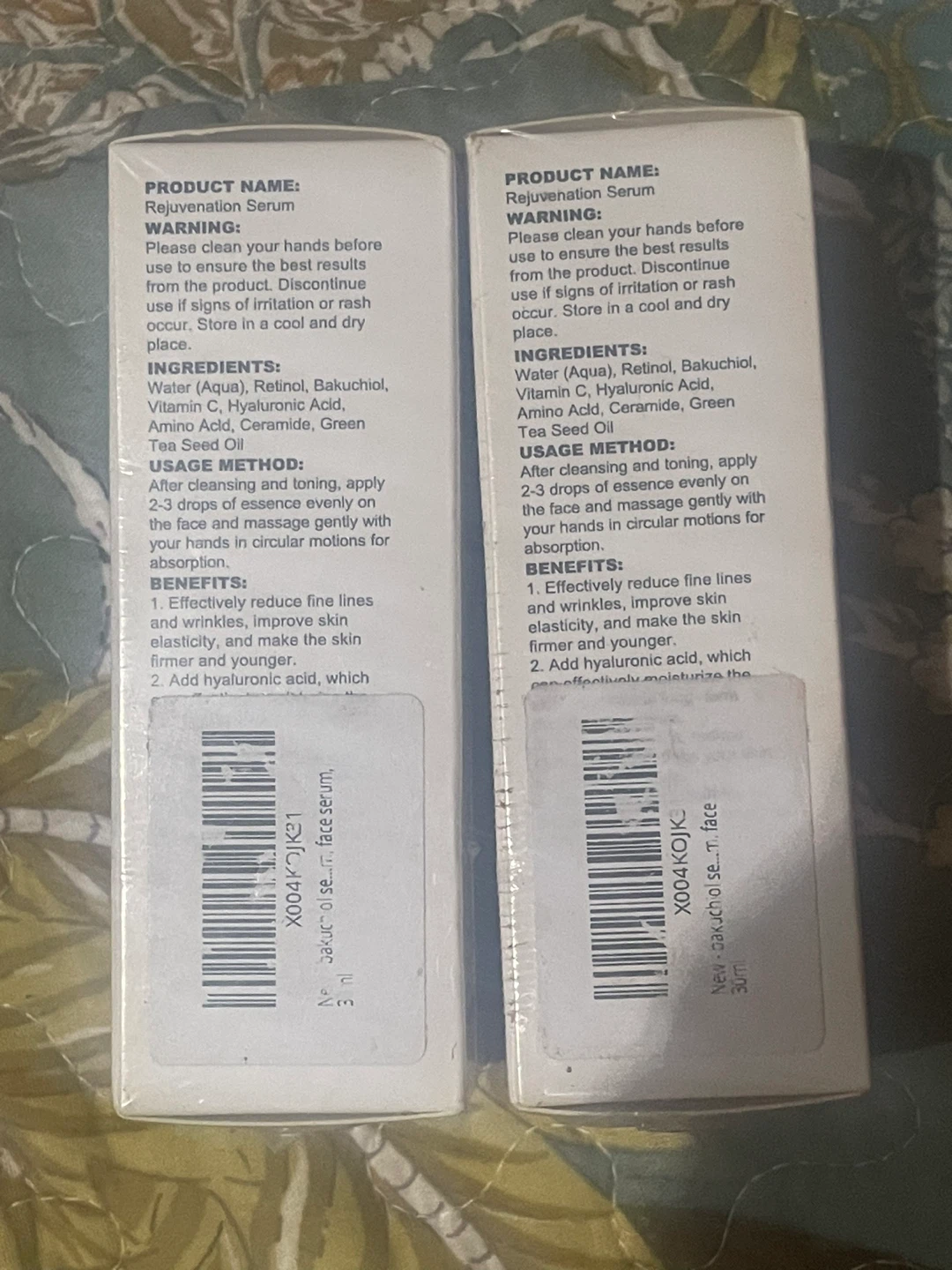Bakuchiol Retinol Rejuvenation Serum - 2 x 30ml/1.01 fl.oz - photo 2