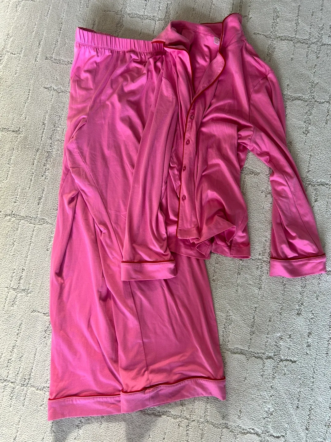 JOE FRESH Pink Pajama Set - XL