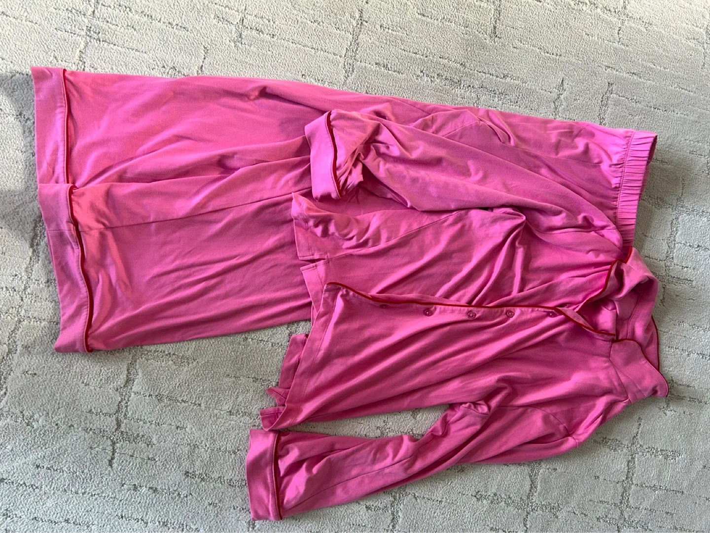 JOE FRESH Pink Pajama Set - XL - photo 2