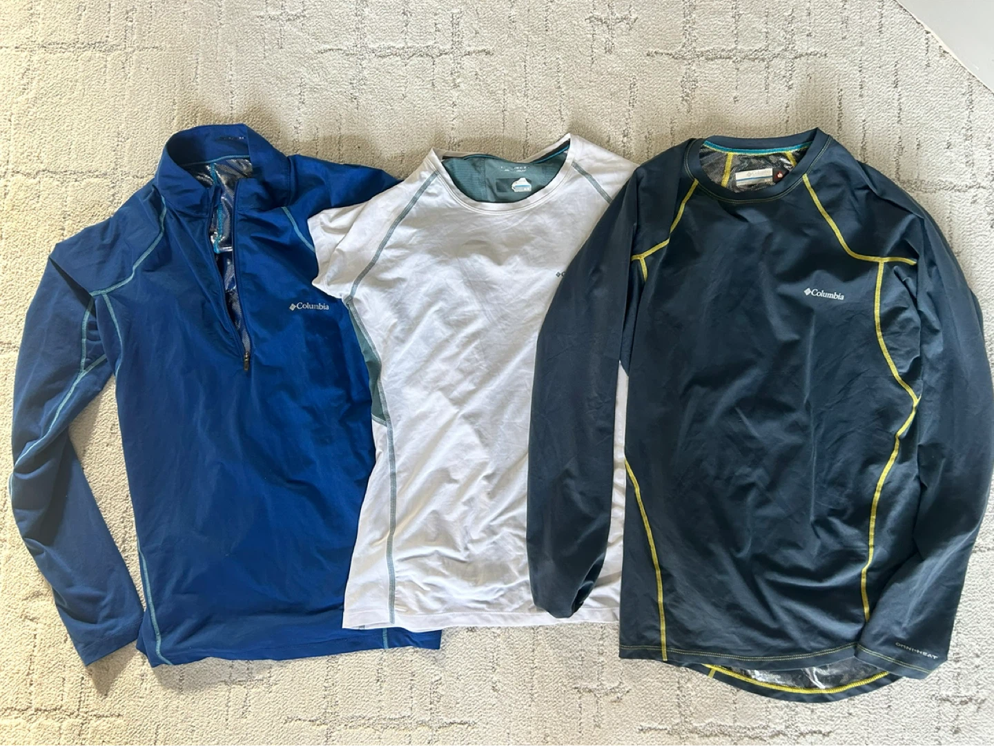 Columbia Long Sleeve Shirts (3 Pack)