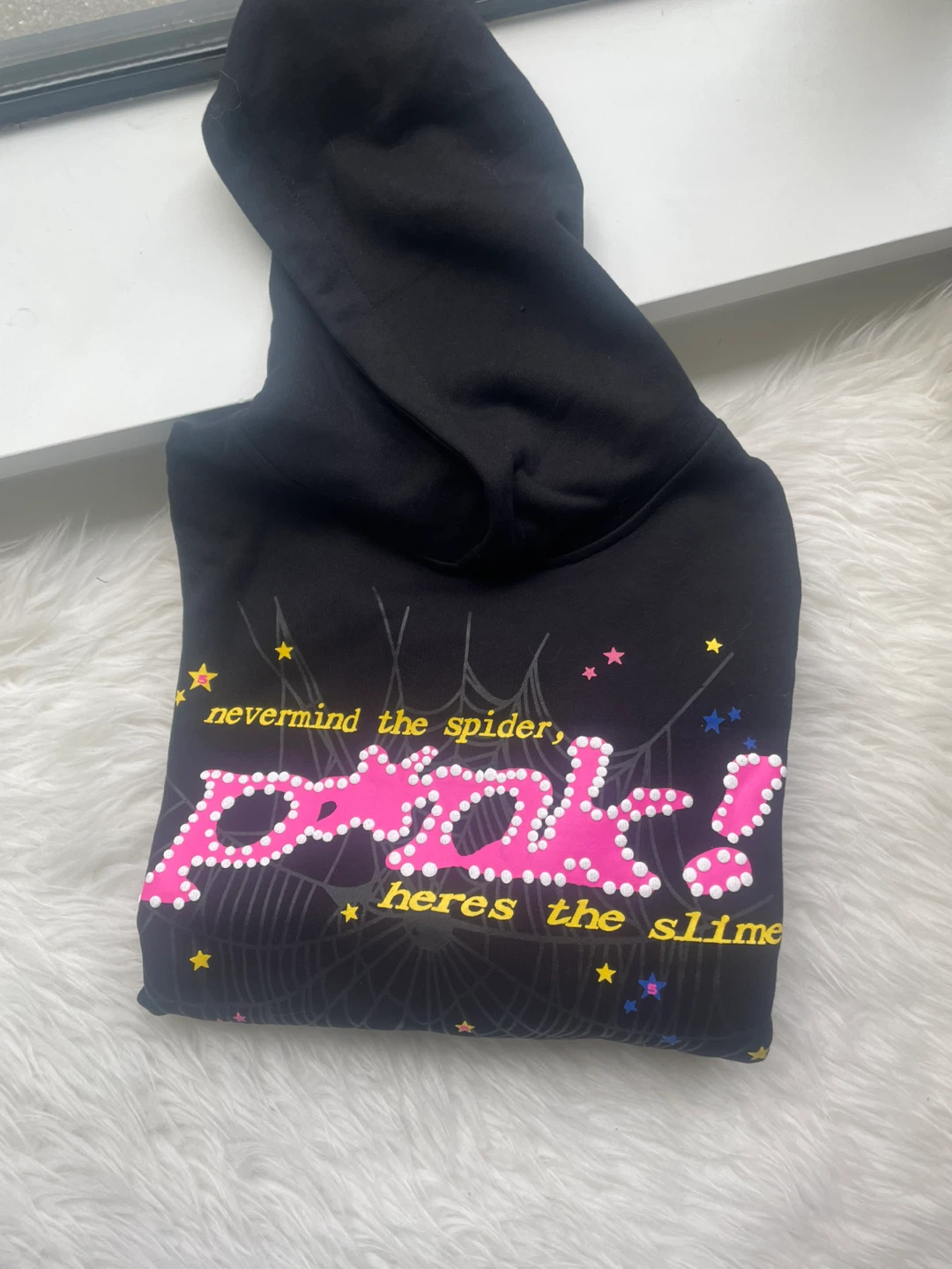 SPFD Black "Pink!" Graphic Hoodie