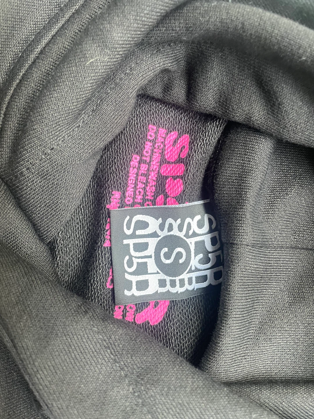 SPFD Black "Pink!" Graphic Hoodie - photo 5