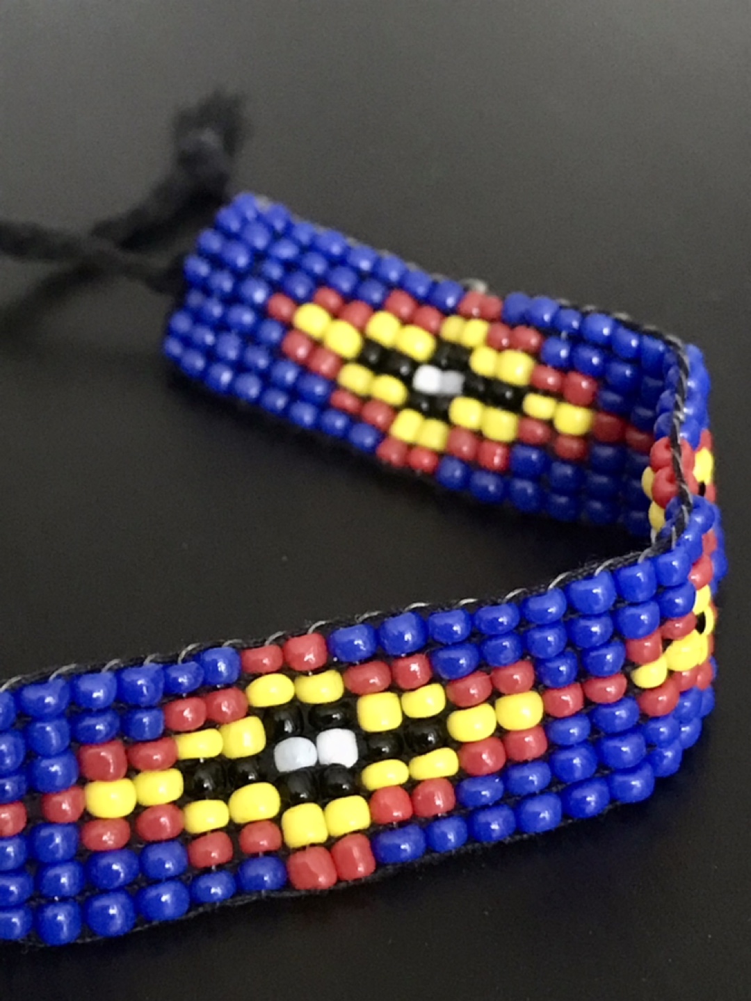 Lovely Colorful Beaded Bracelet in Geometric Design - photo 4