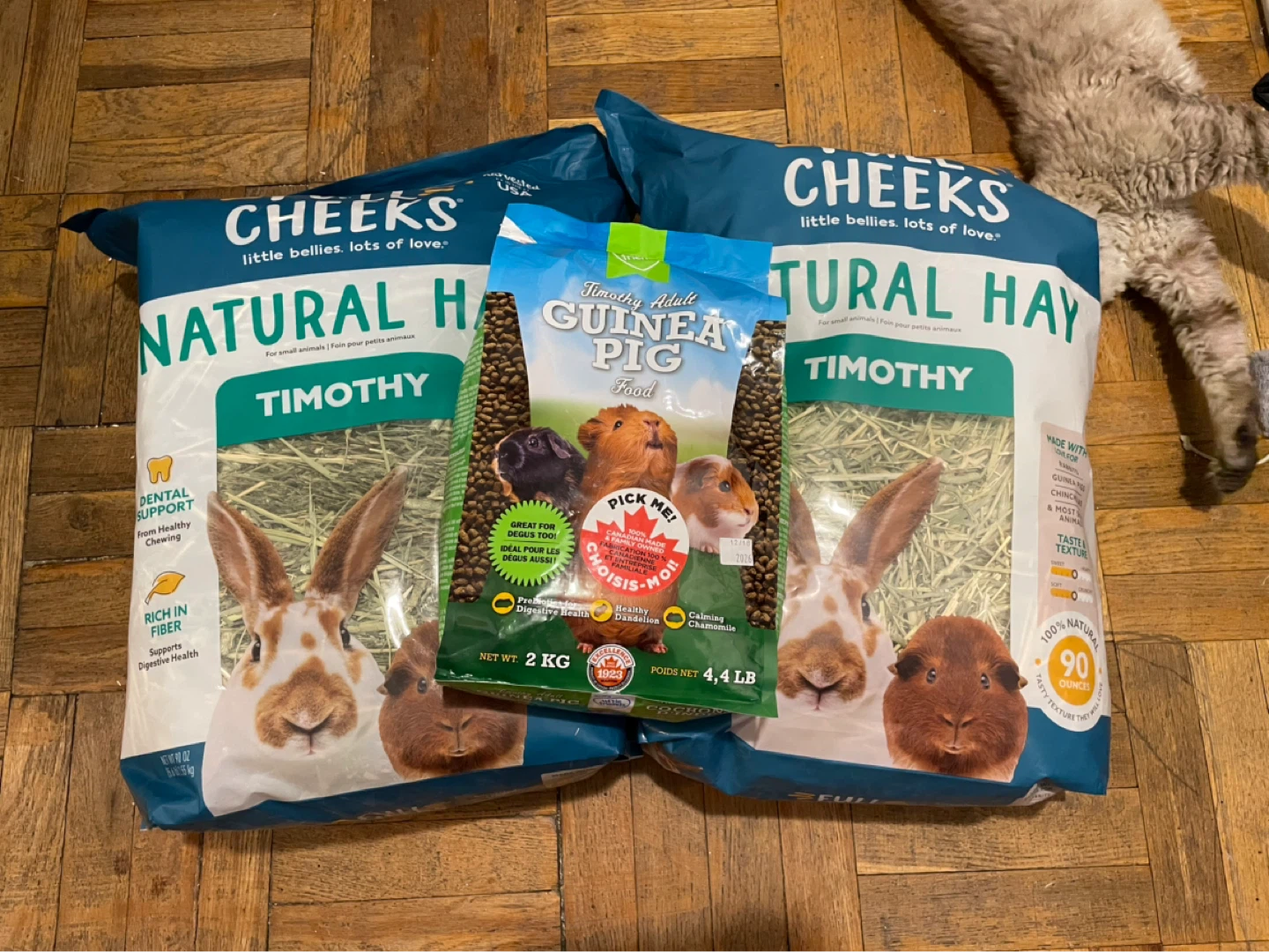 Brand New Guinea Pig Food & Hay ($20 Each)