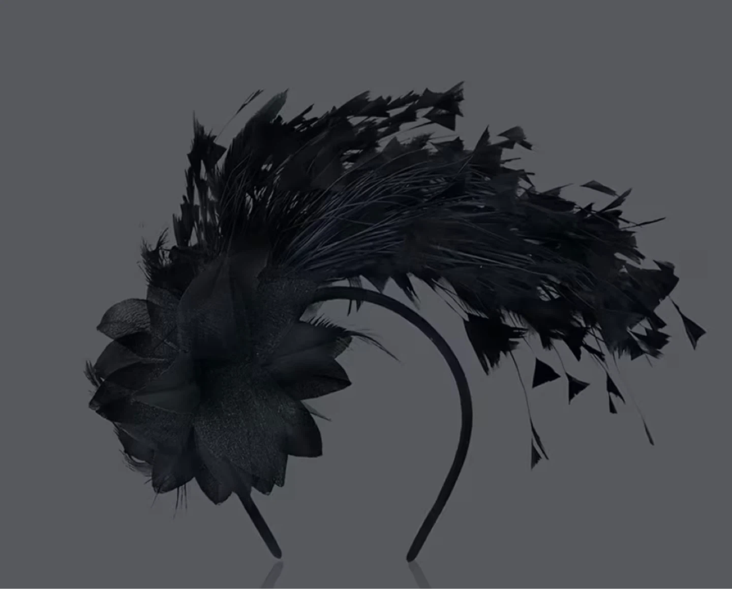 4 Kinds of Black Fascinator Headbands - photo 3